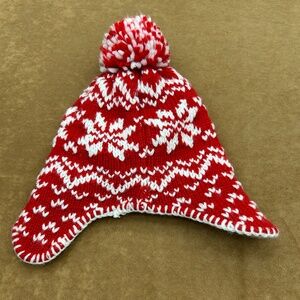 Carters Peruvian-Style Earflap Hat Size: 12-24